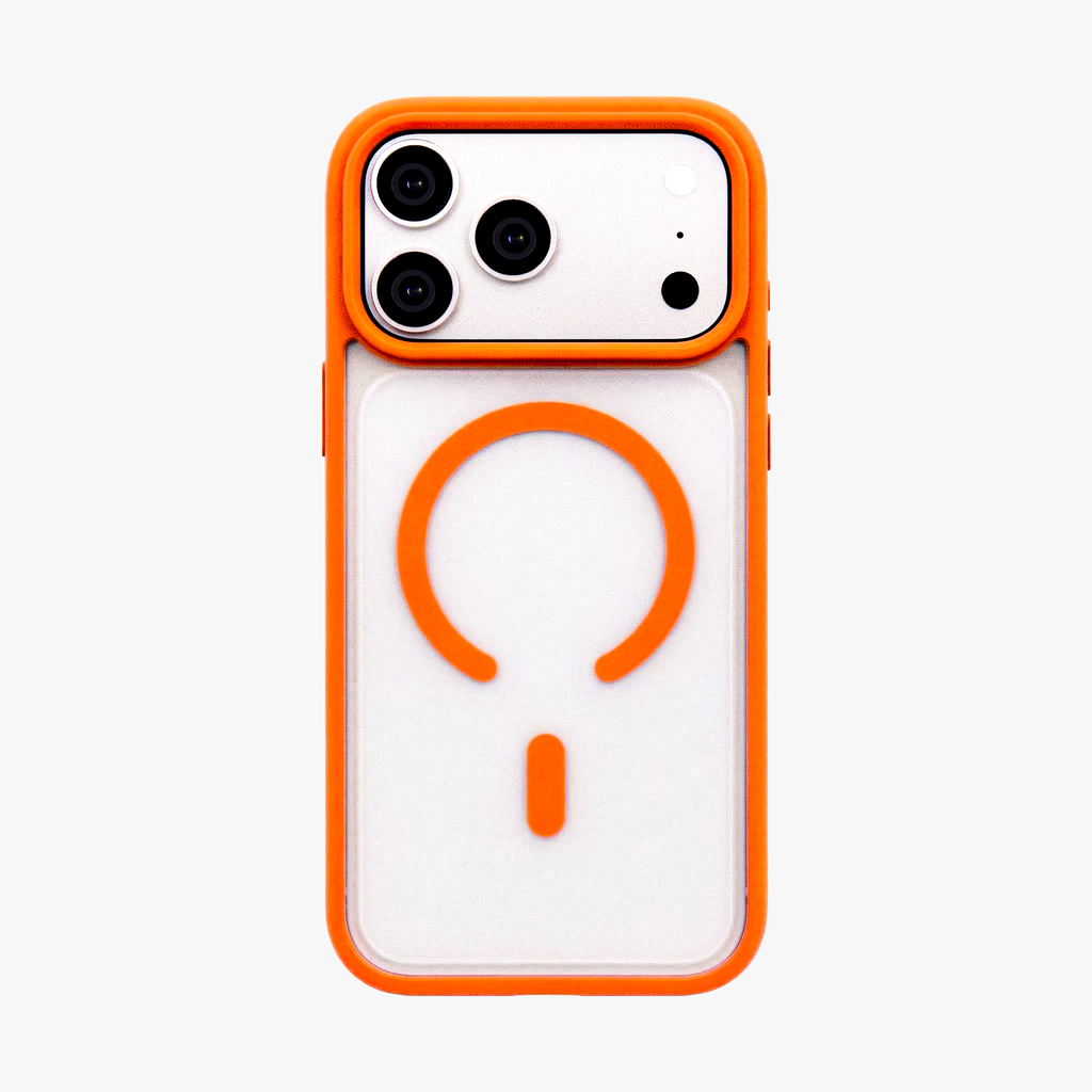 Haze  – Orange Frosted Premium MagSafe Case Cover for iPhone 17 Pro Max