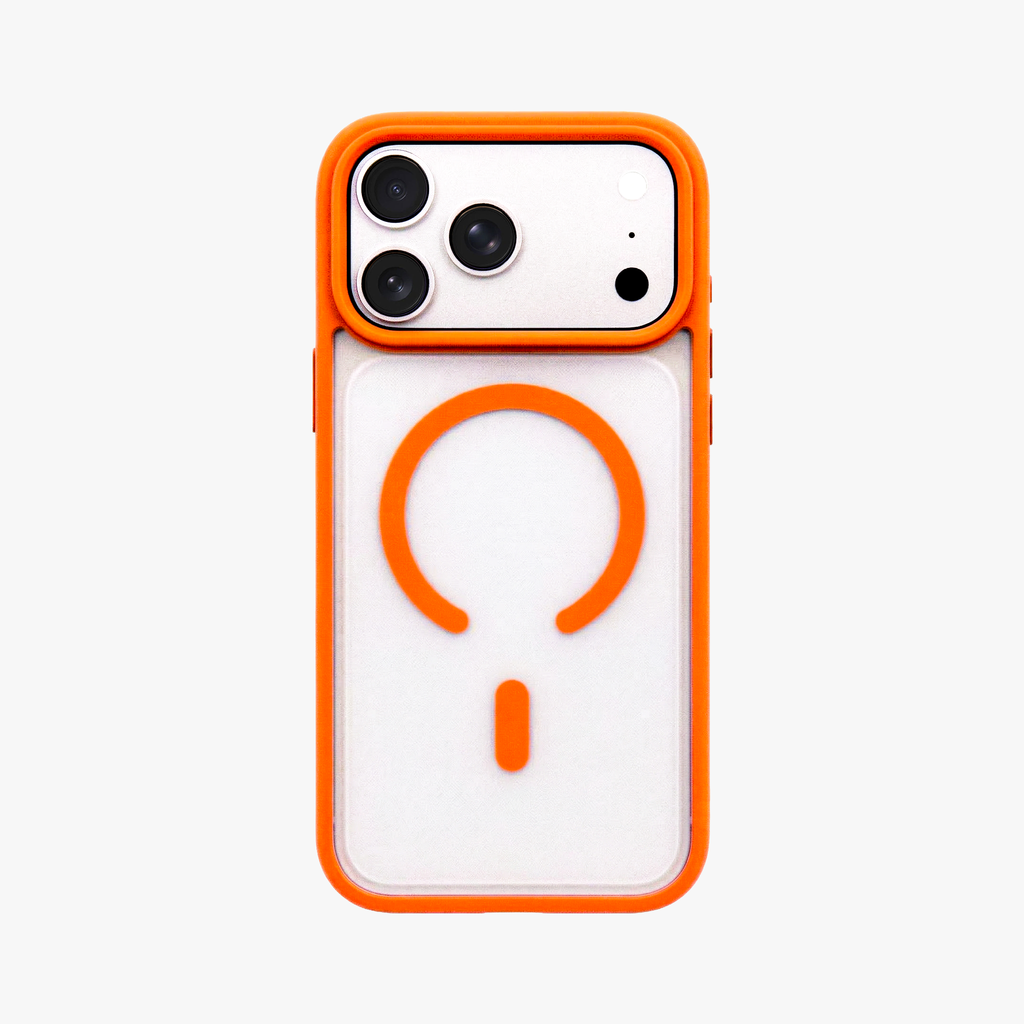 Haze  – Orange Frosted Premium MagSafe Case Cover for iPhone 17 Pro Max