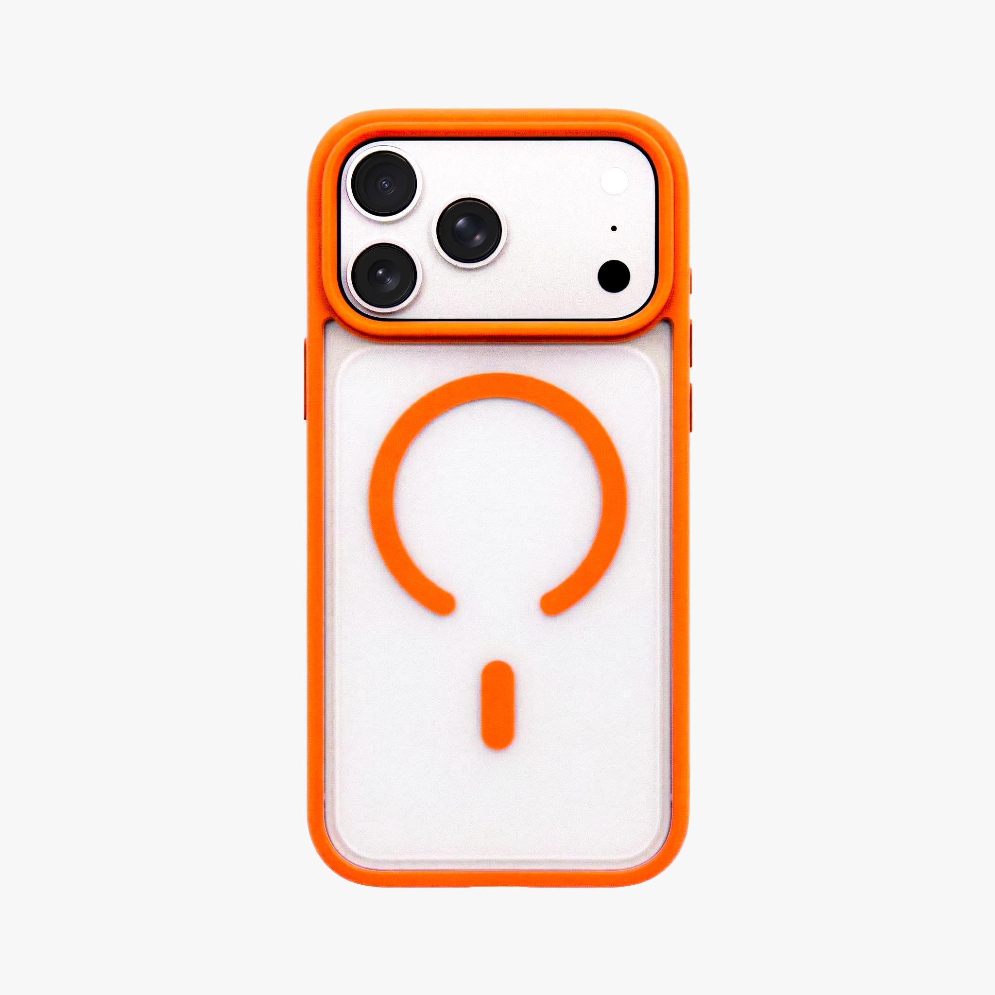 Haze  – Orange Frosted Premium MagSafe Case Cover for iPhone 17 Pro Max