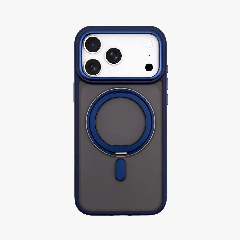 Orbit Grip – Blue O-Stand MagSafe case cover for iPhone 17 Pro Max