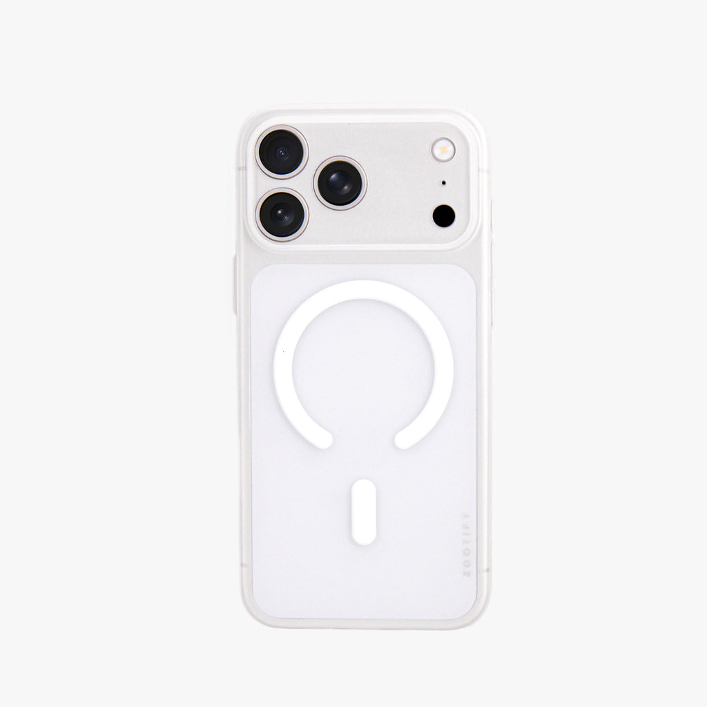 Textura – White PaperFeel MagSafe Case Cover for iPhone 17 Pro Max