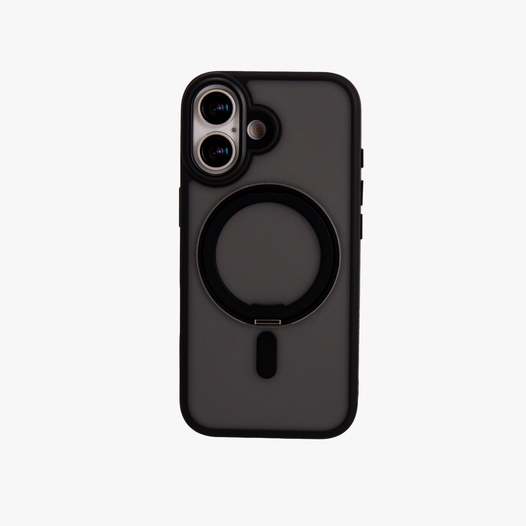 Orbit Grip – Black O-Stand MagSafe case cover for iPhone 17