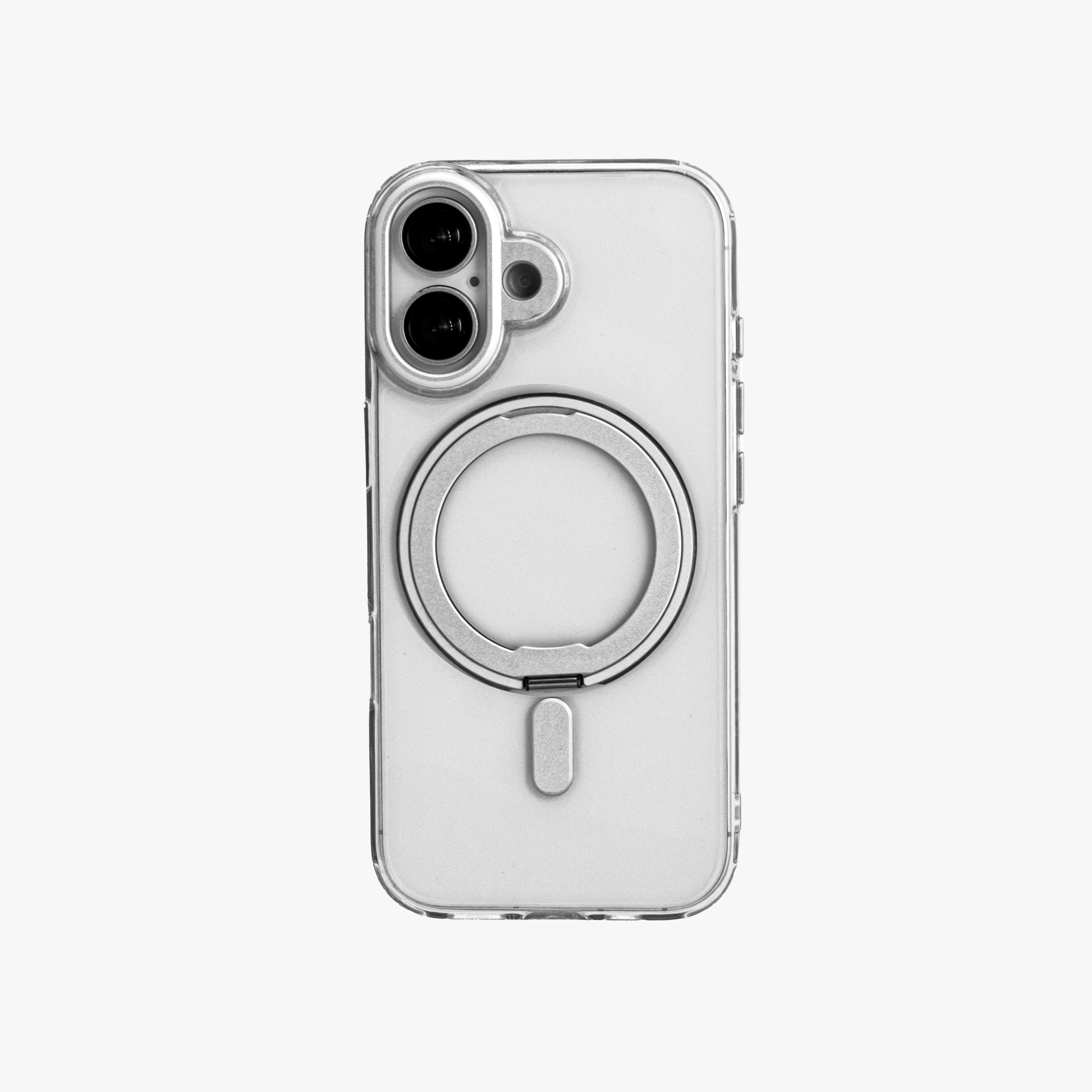 Orbit Grip – Clear transparent O-Stand MagSafe case cover for iPhone 17