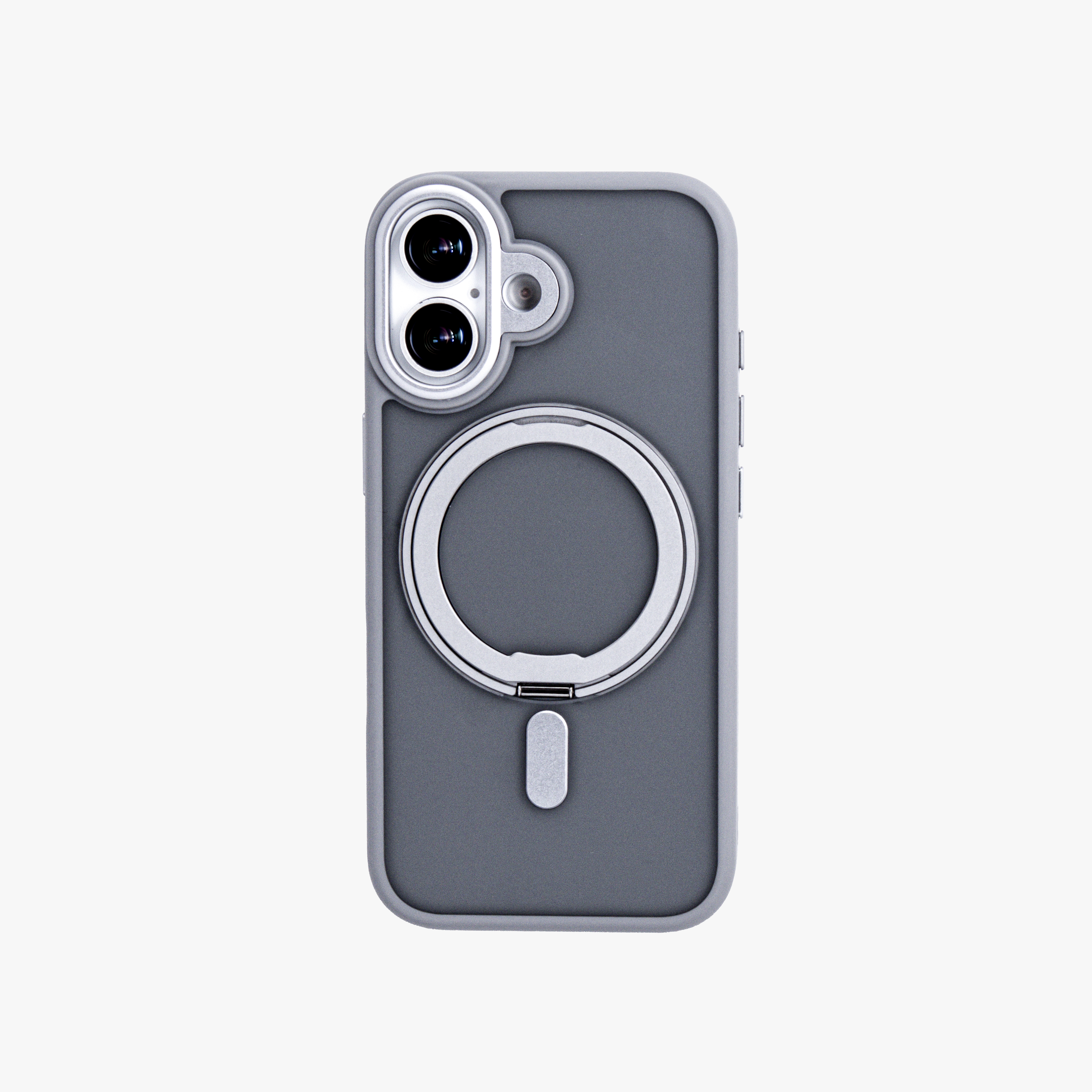 Orbit Grip – Grey O-Stand MagSafe case cover for iPhone 17