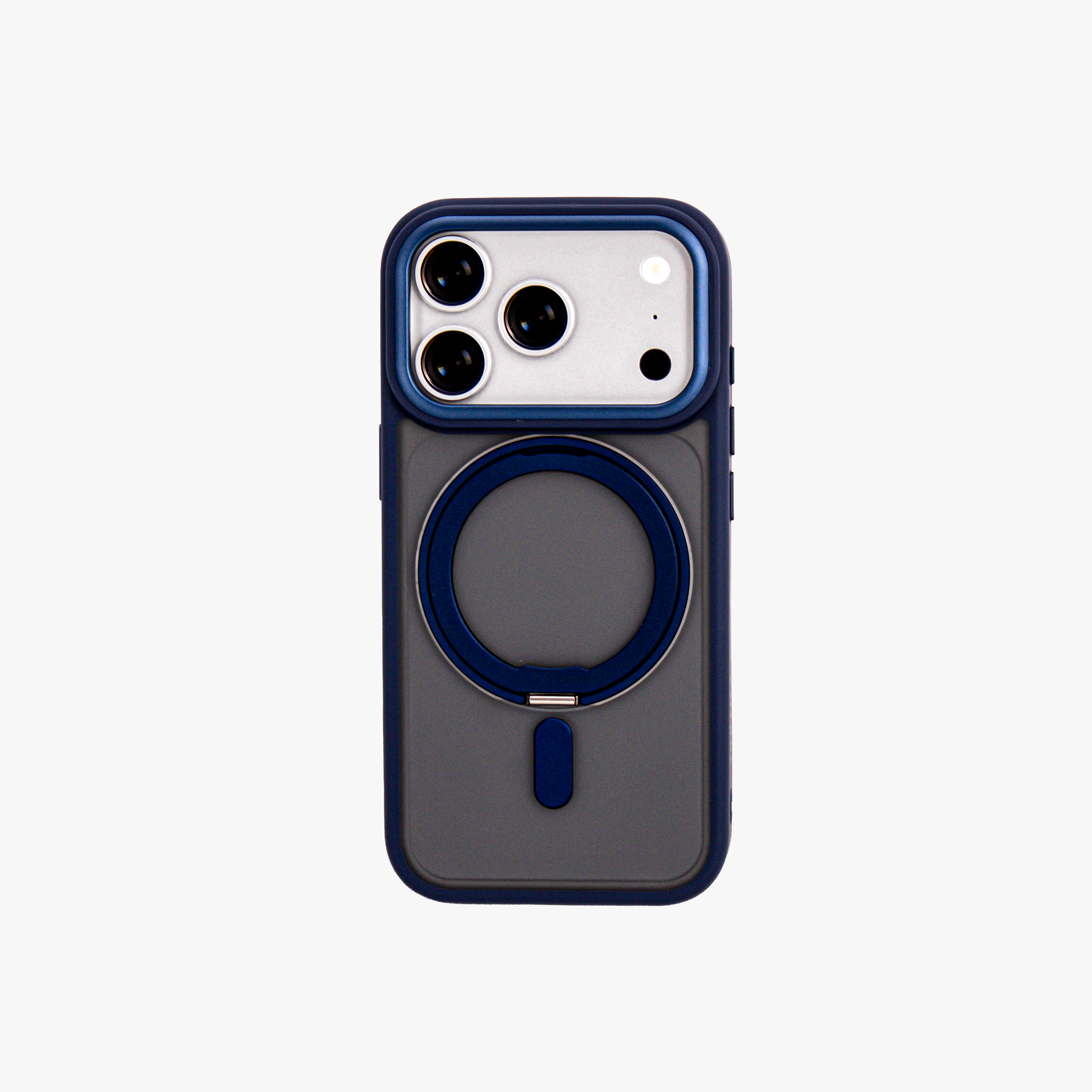 Orbit Grip – Blue O-Stand MagSafe case cover for iPhone 17 pro