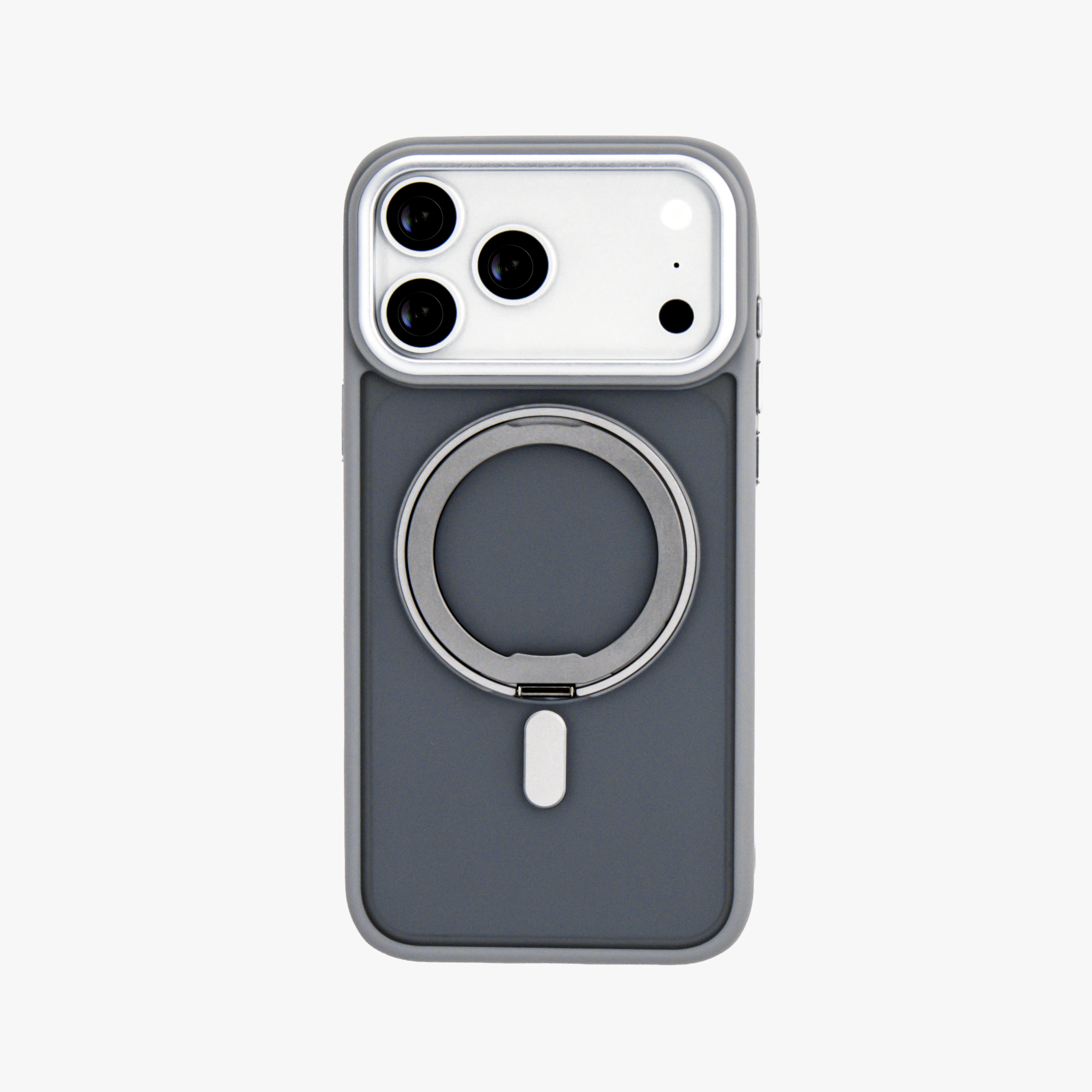 Orbit Grip – Grey O-Stand MagSafe case cover for iPhone 17 Pro Max