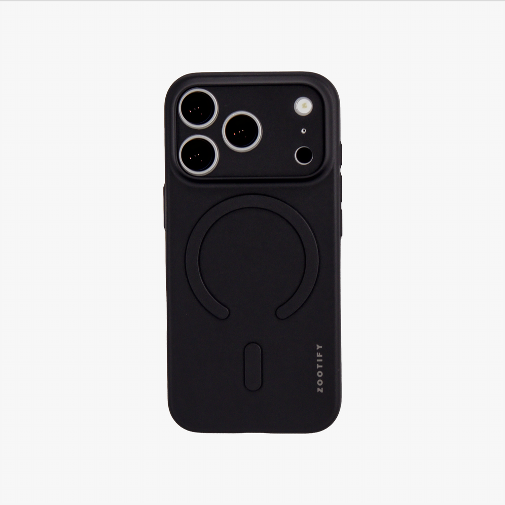 Textura – Black PaperFeel MagSafe Case Cover for iPhone 17 pro