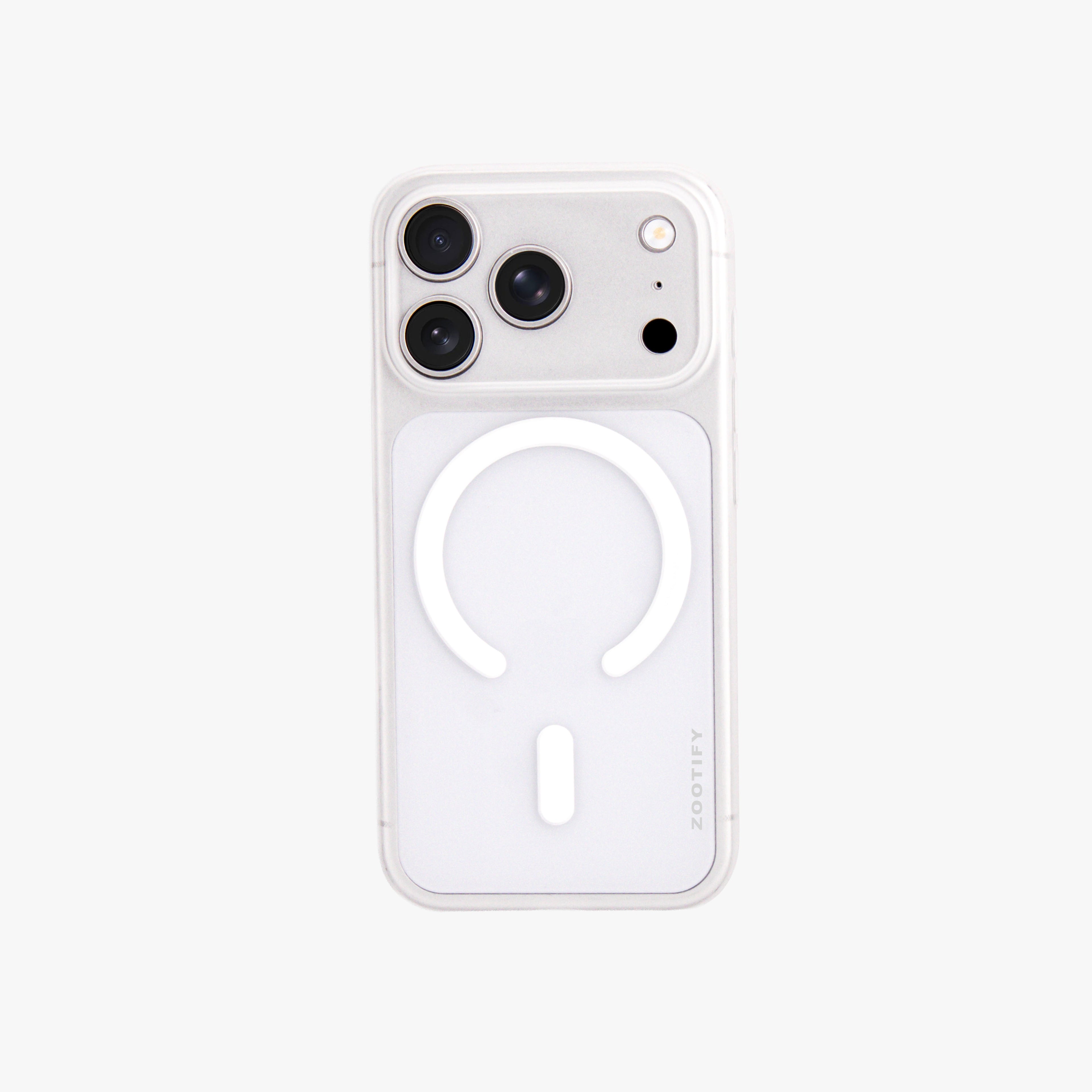 Textura – White PaperFeel MagSafe Case Cover for iPhone 17 pro