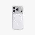 Ironclad – Transparent Silver MagSafe Case Cover for iPhone 17 pro