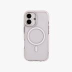 Ironclad – Transparent Silver MagSafe Case Cover for iPhone 17