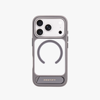 Frostand – Grey Frosted MagSafe Case Cover with Kickstand for iPhone 17 pro