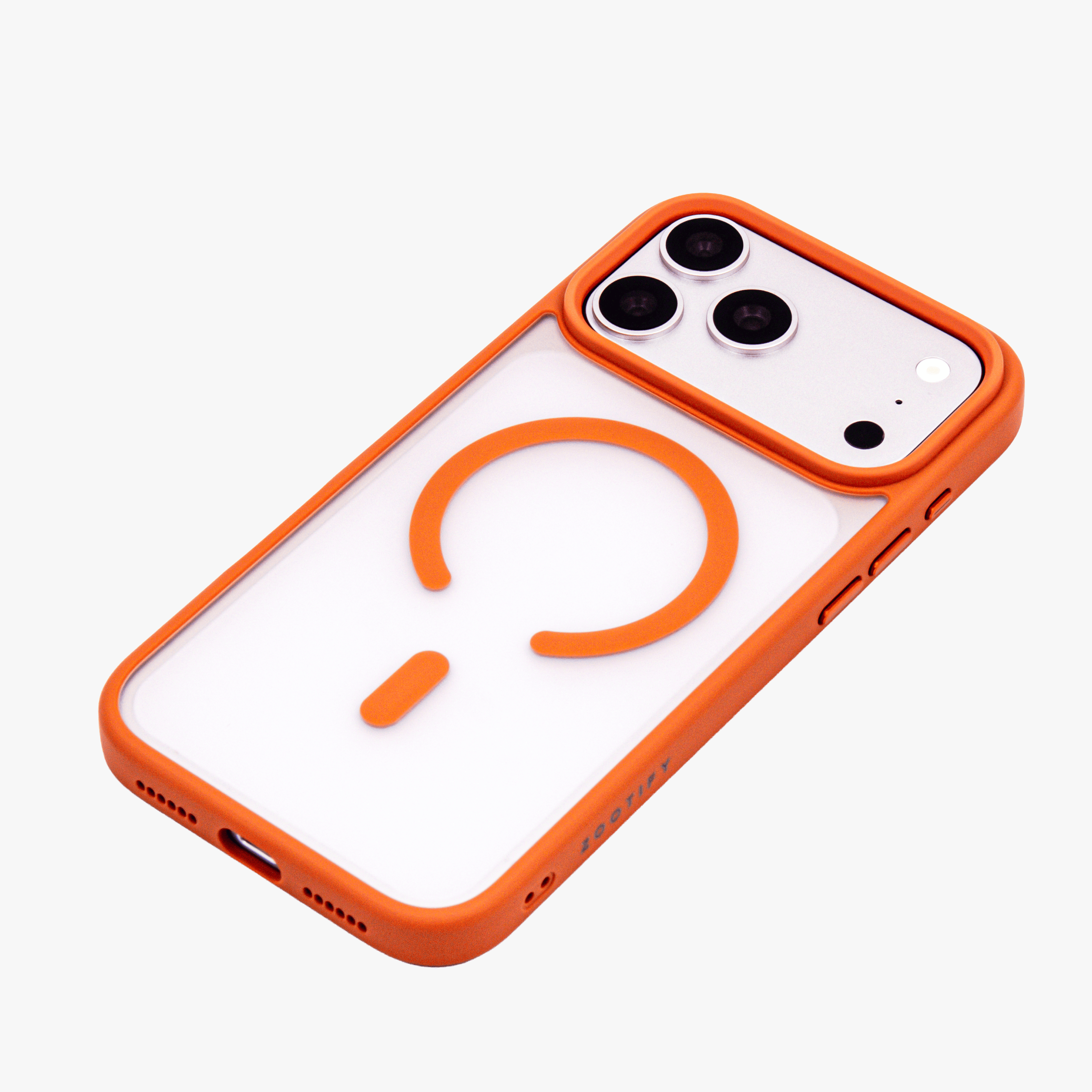 Haze  – Orange Frosted Premium MagSafe Case Cover for iPhone 17 Pro Max