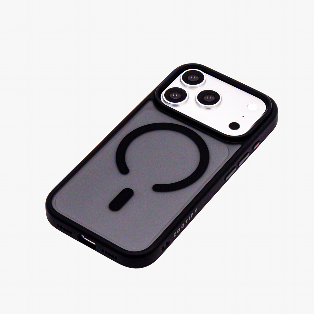 Haze  – Black Frosted Premium MagSafe Case Cover for iPhone 17 pro
