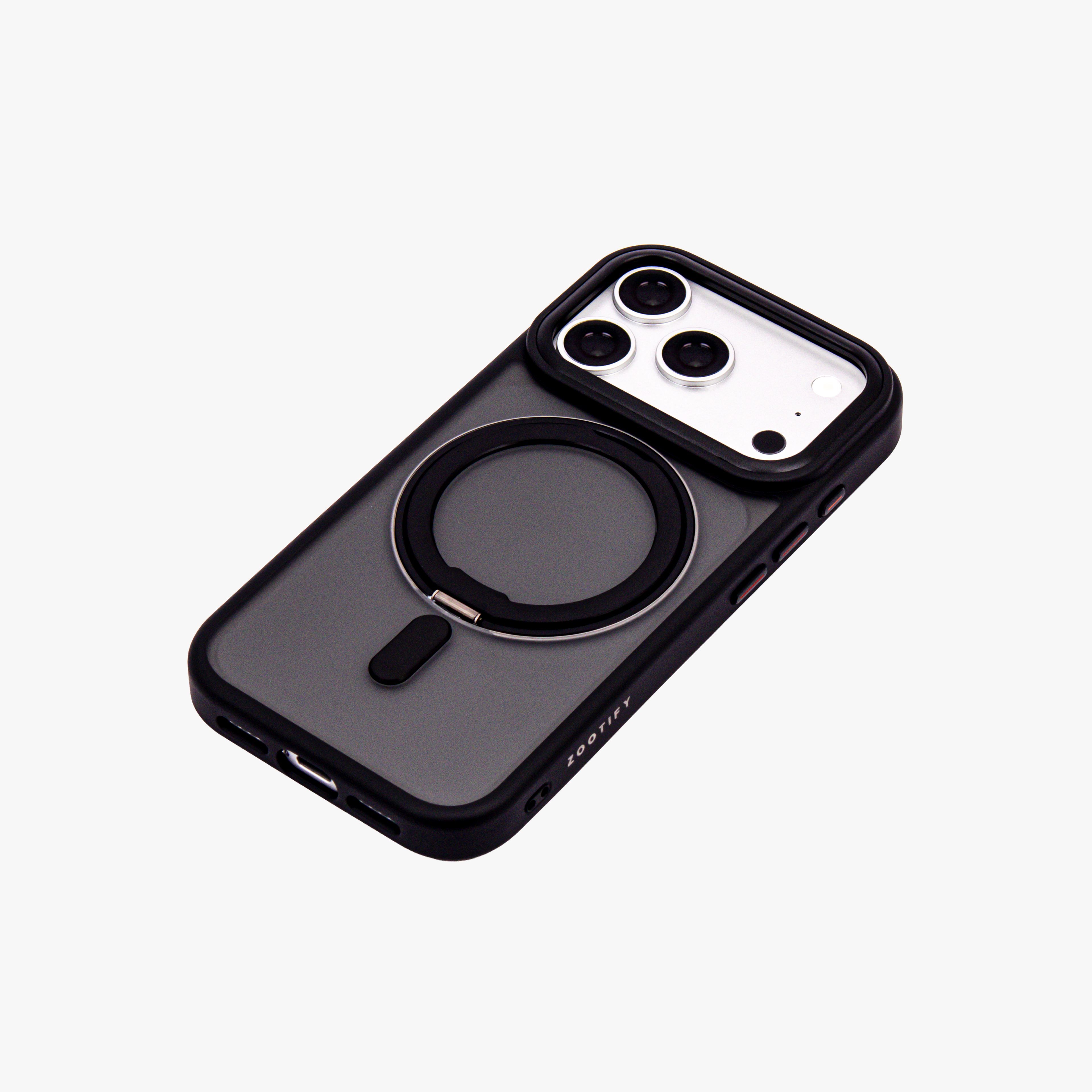 Orbit Grip – Black O-Stand MagSafe case cover for iPhone 17 pro