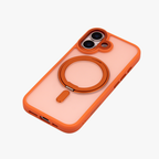 Orbit Grip – Orange O-Stand MagSafe case cover for iPhone 17