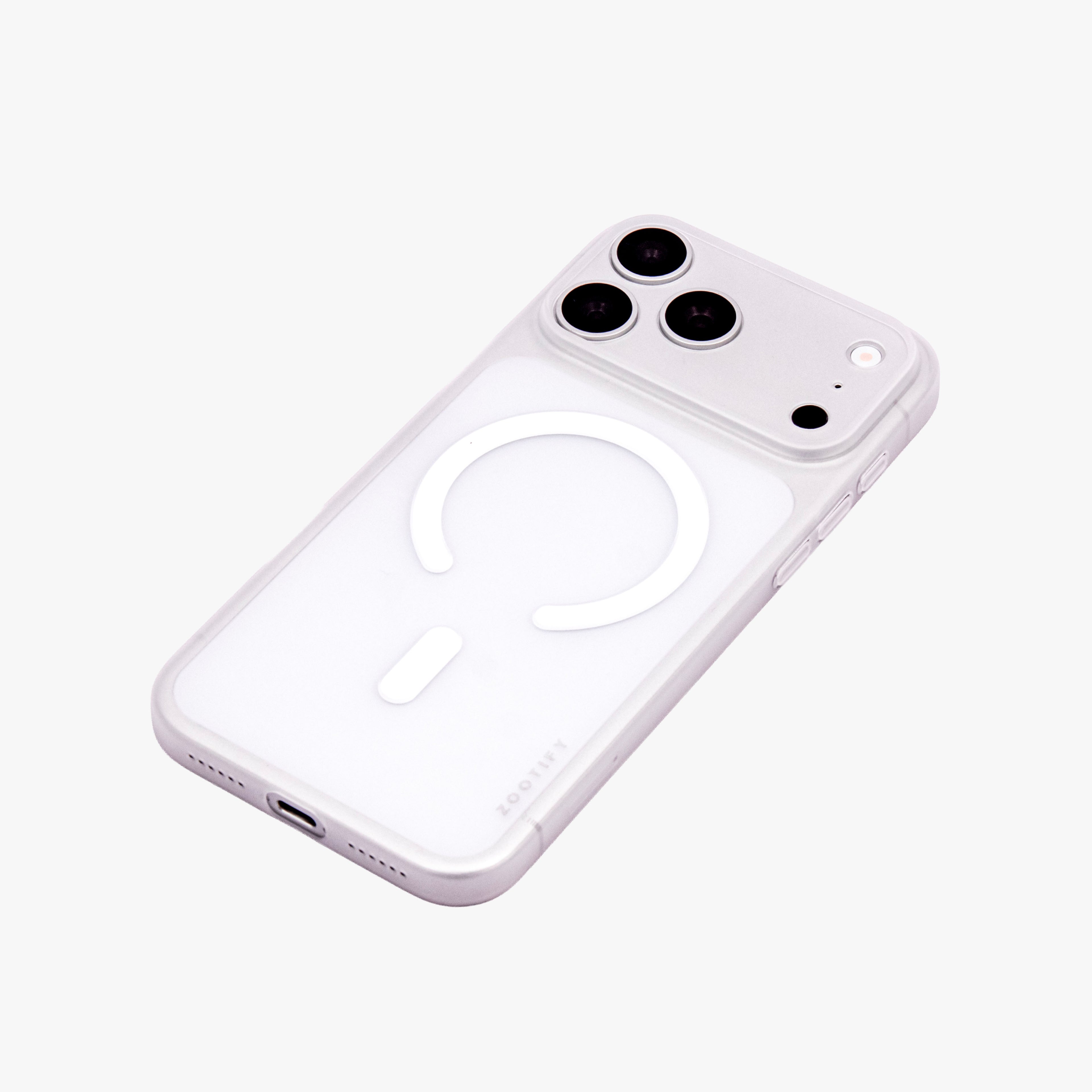 Textura – White PaperFeel MagSafe Case Cover for iPhone 17 Pro Max