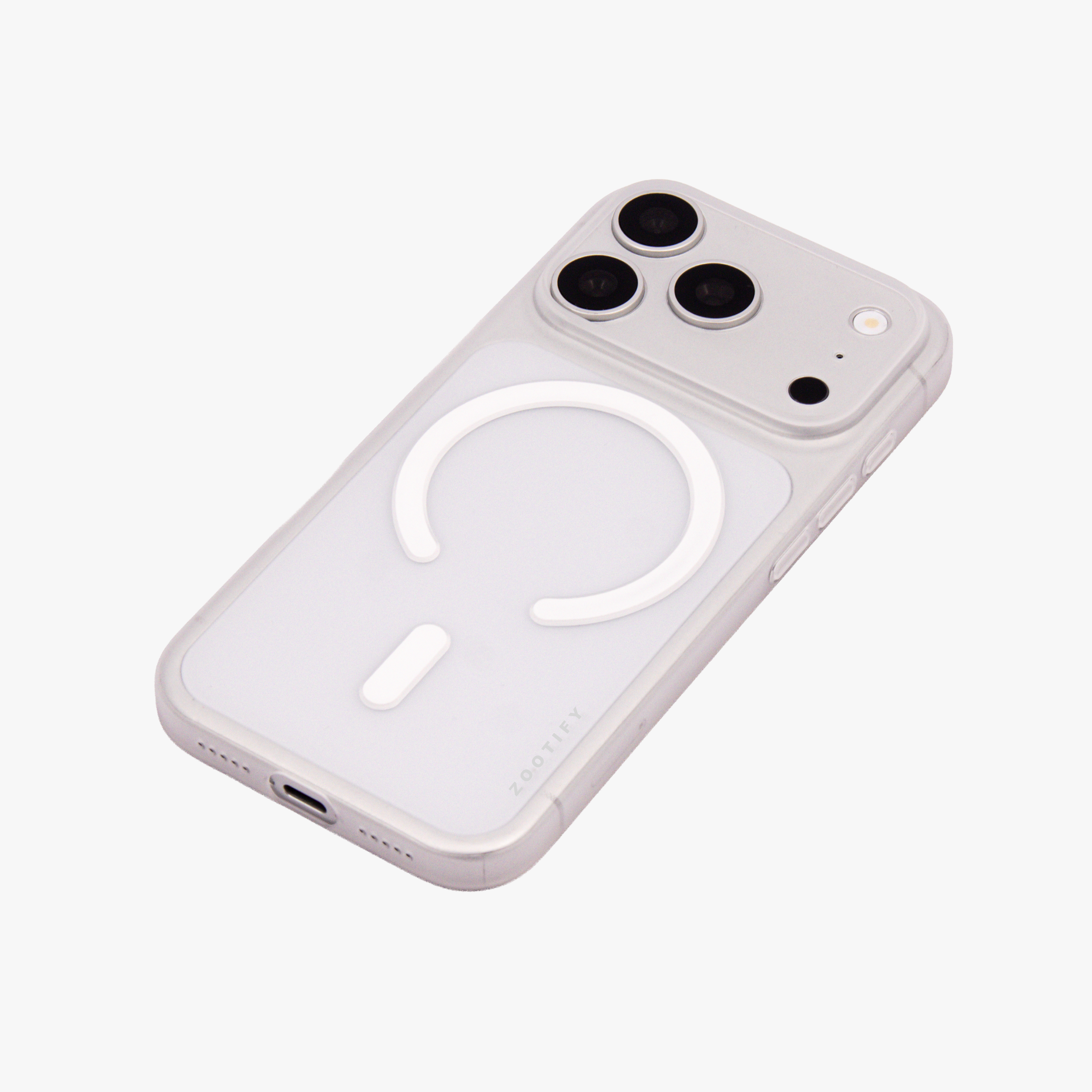Textura – White PaperFeel MagSafe Case Cover for iPhone 17 pro