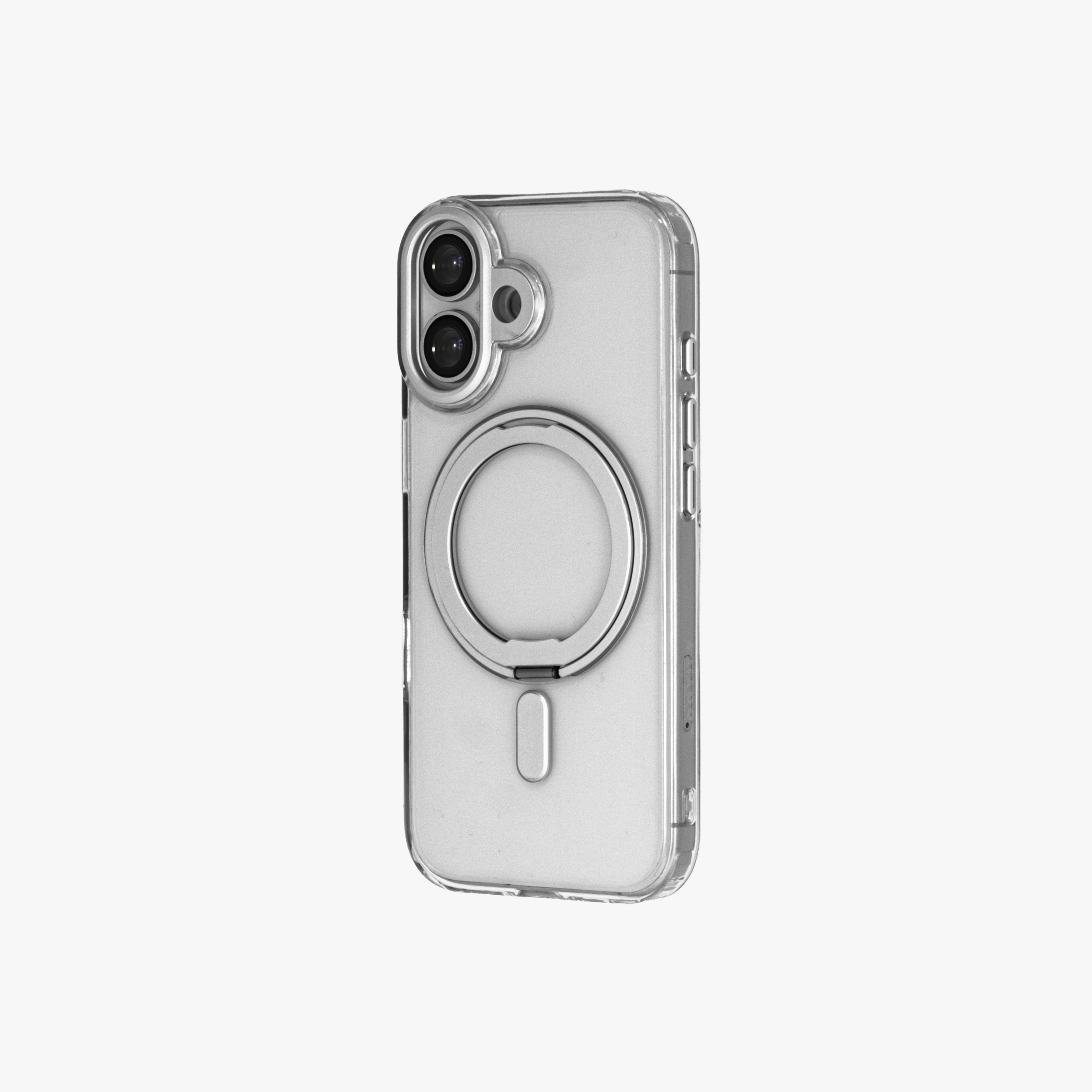 Orbit Grip – Clear transparent O-Stand MagSafe case cover for iPhone 17