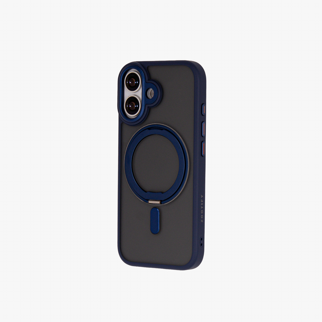 Orbit Grip – Blue O-Stand MagSafe case cover for iPhone 17