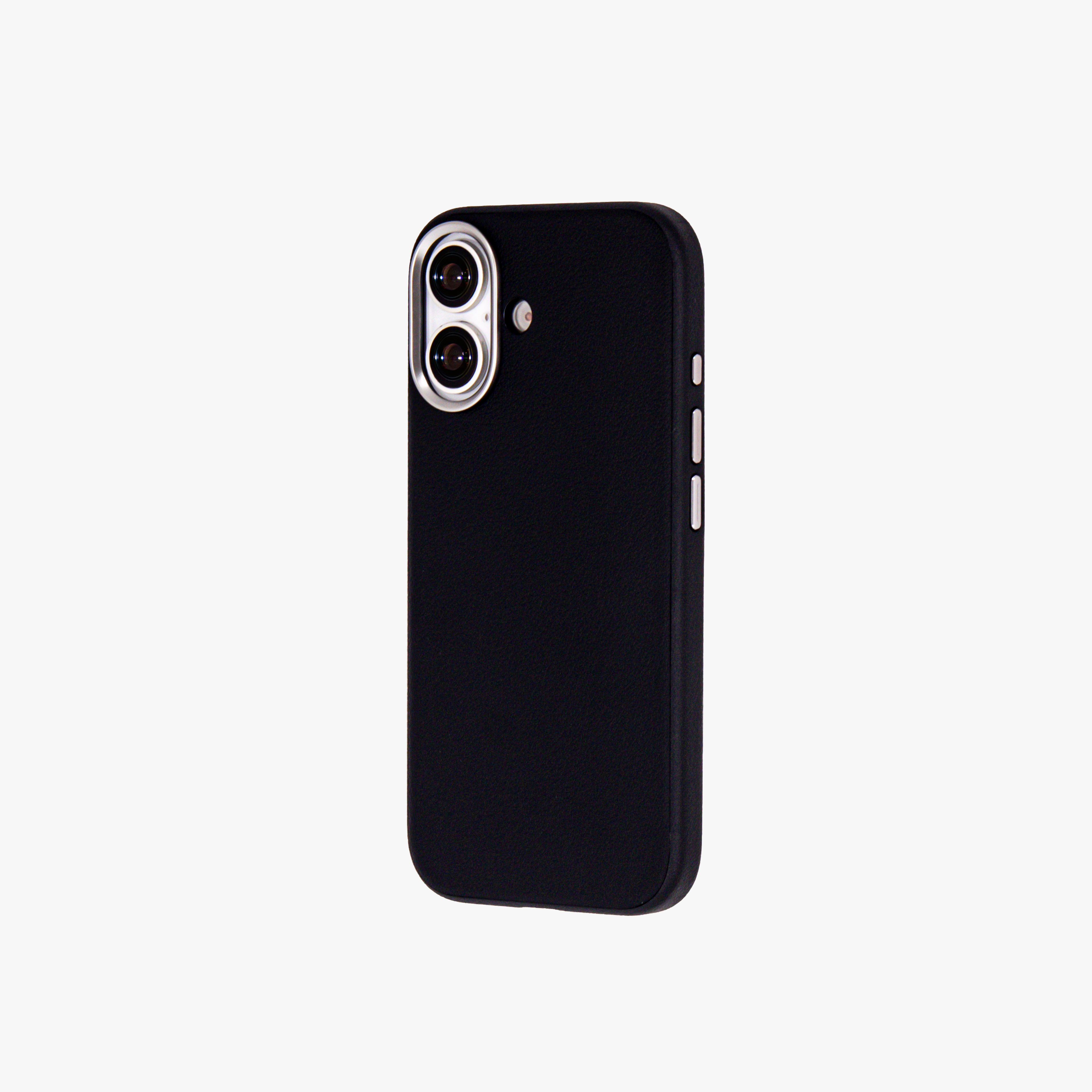 Primo – Black Leather Premium MagSafe Case Cover for iPhone 17