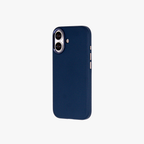 Primo – Blue Leather Premium MagSafe Case Cover for iPhone 17