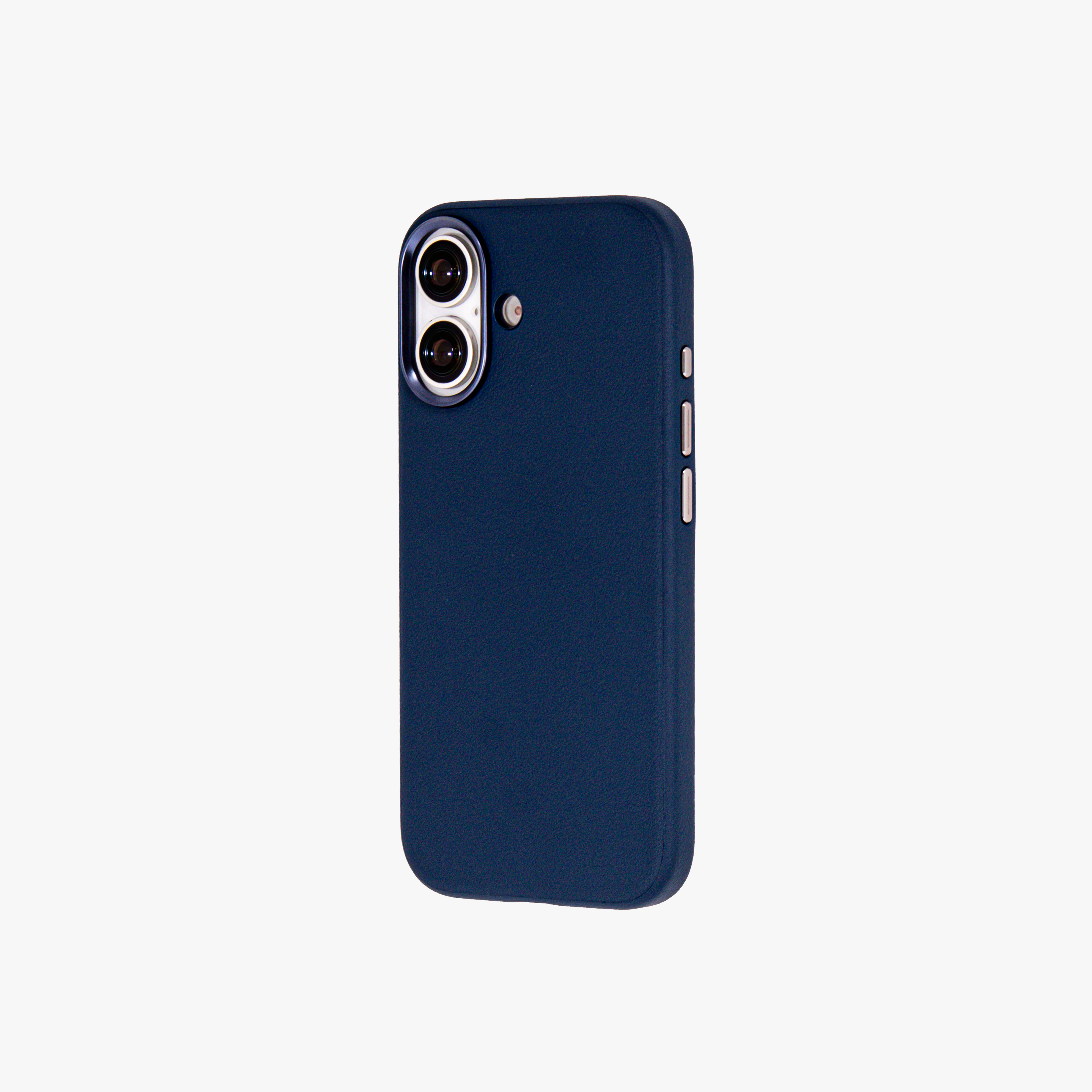 Primo – Blue Leather Premium MagSafe Case Cover for iPhone 17
