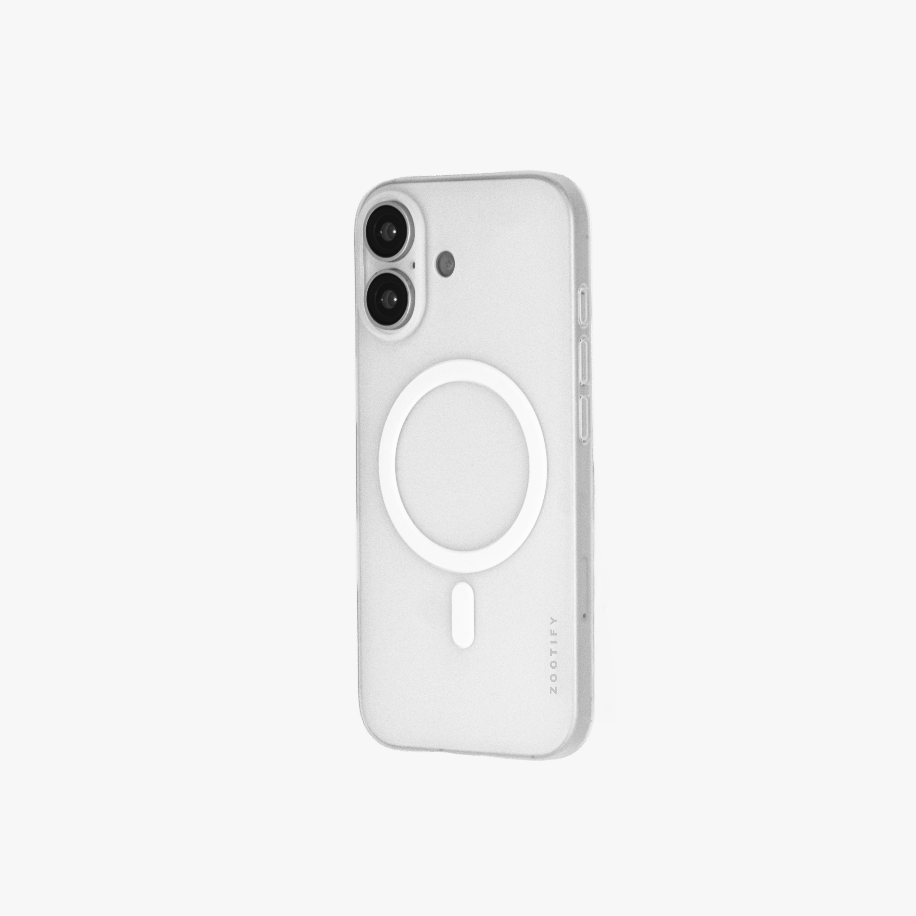 Textura – White PaperFeel MagSafe Case Cover for iPhone 17
