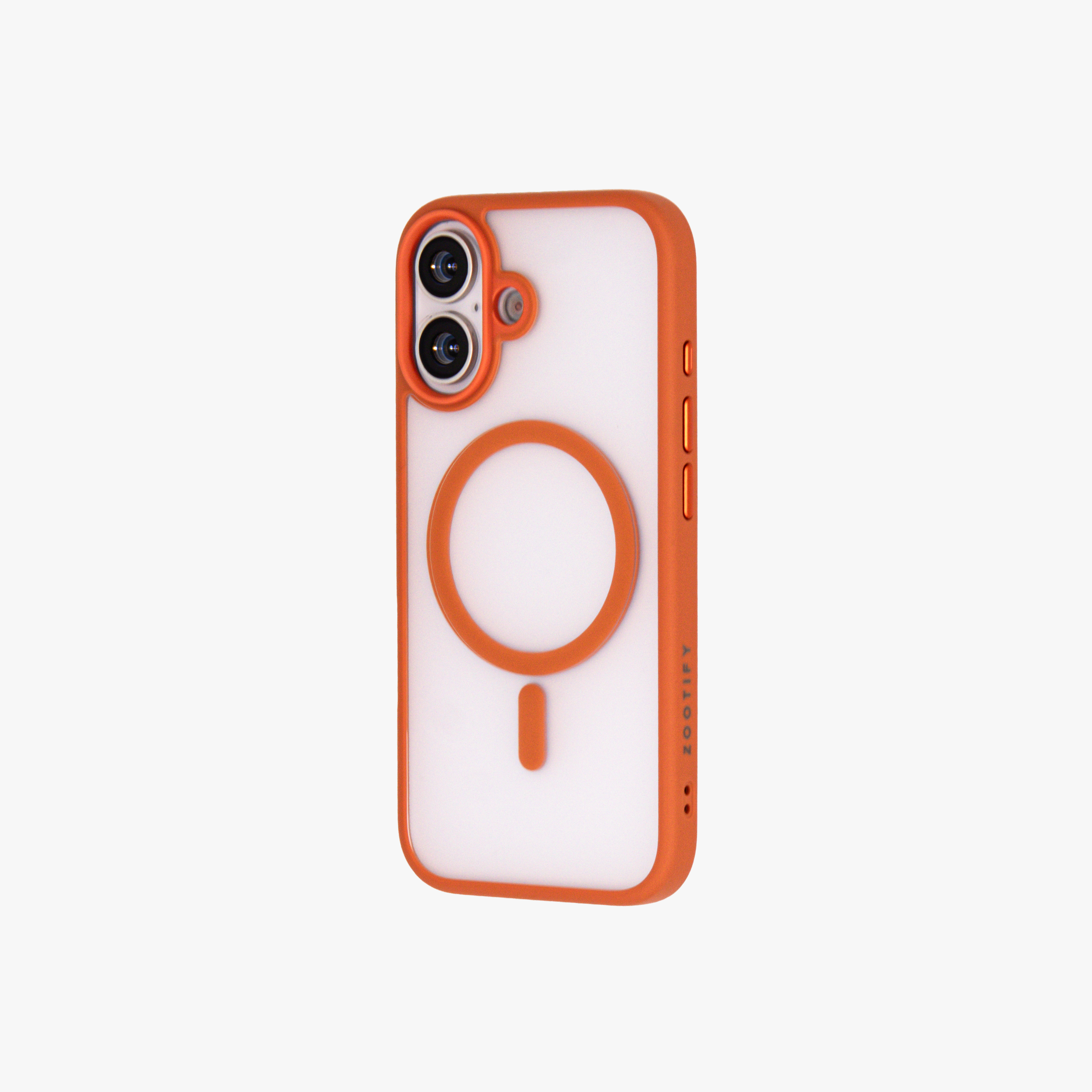 Haze  – Orange Frosted Premium MagSafe Case Cover for iPhone 17