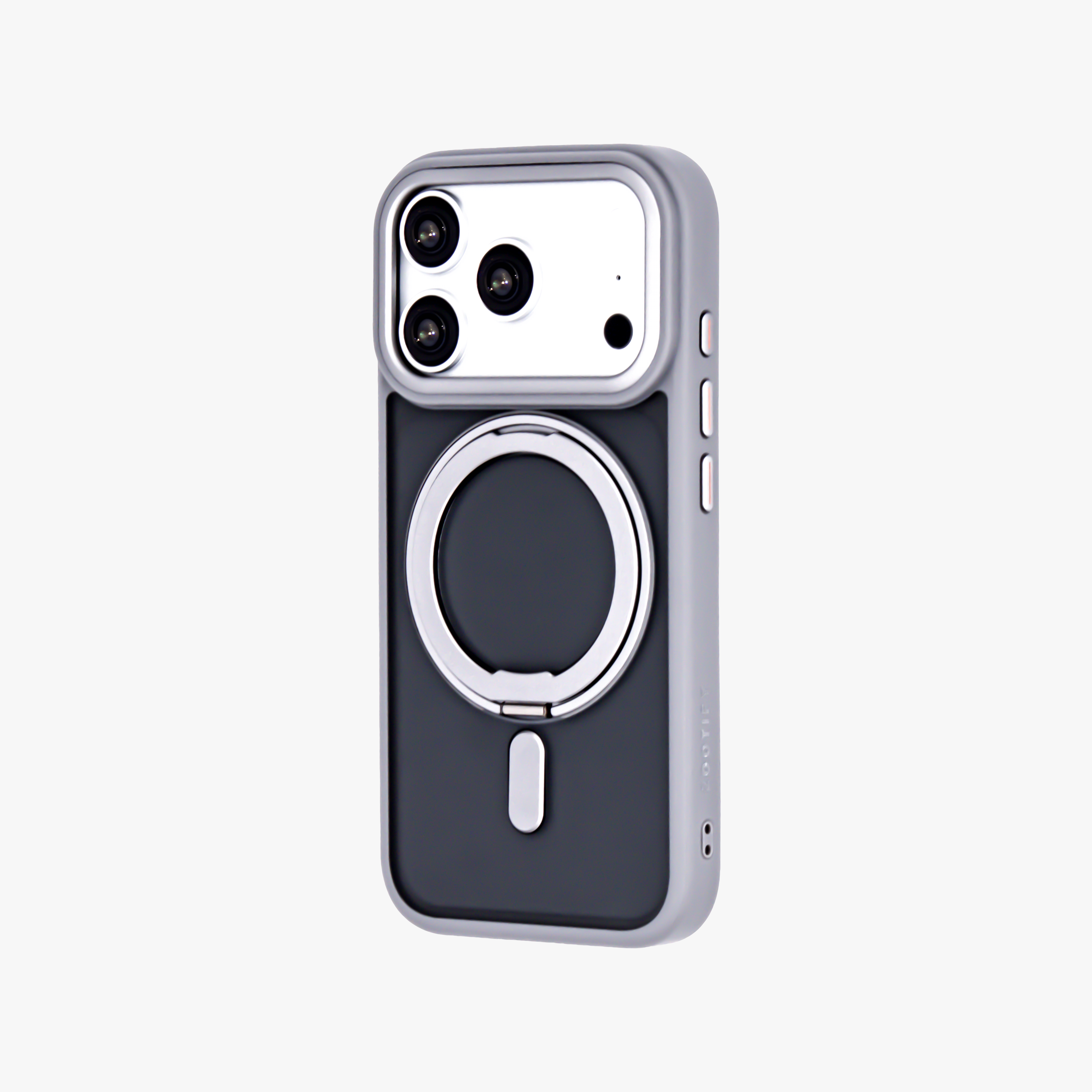 Orbit Grip – Grey O-Stand MagSafe case cover for iPhone 17 pro