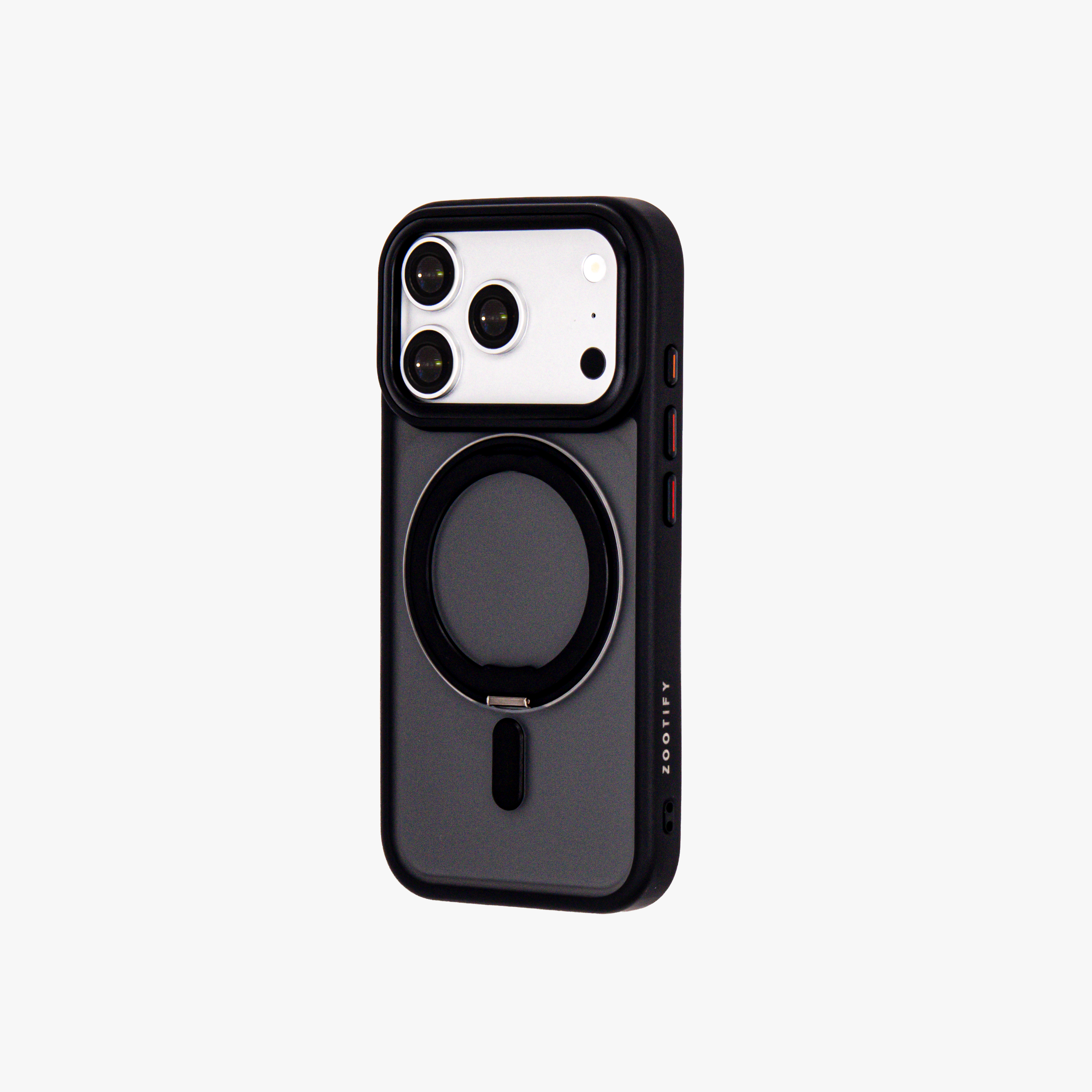 Orbit Grip – Black O-Stand MagSafe case cover for iPhone 17 pro