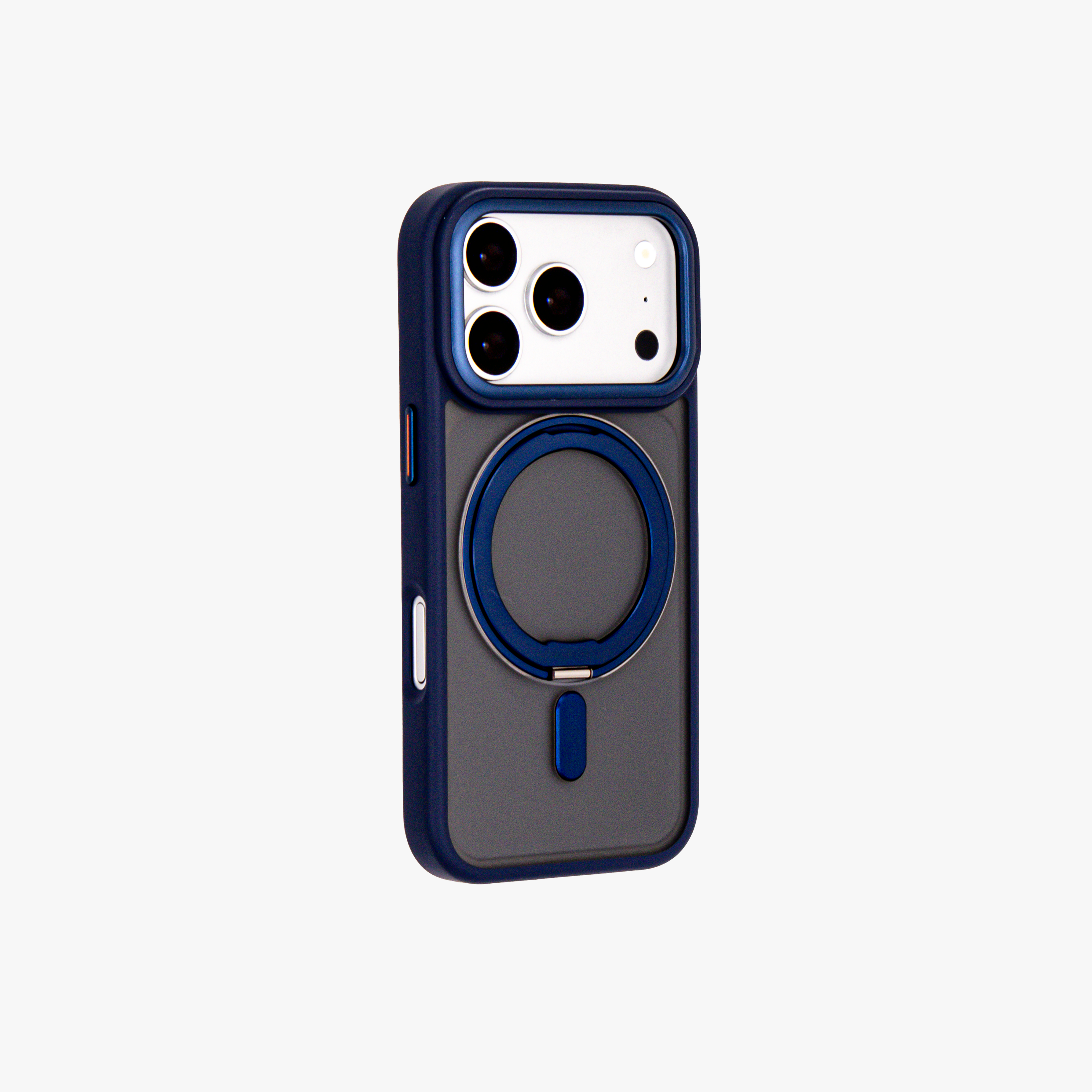 Orbit Grip – Blue O-Stand MagSafe case cover for iPhone 17 pro