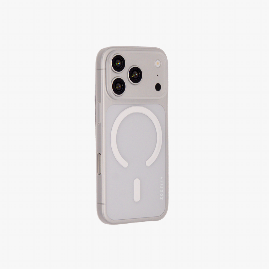 Textura – White PaperFeel MagSafe Case Cover for iPhone 17 pro