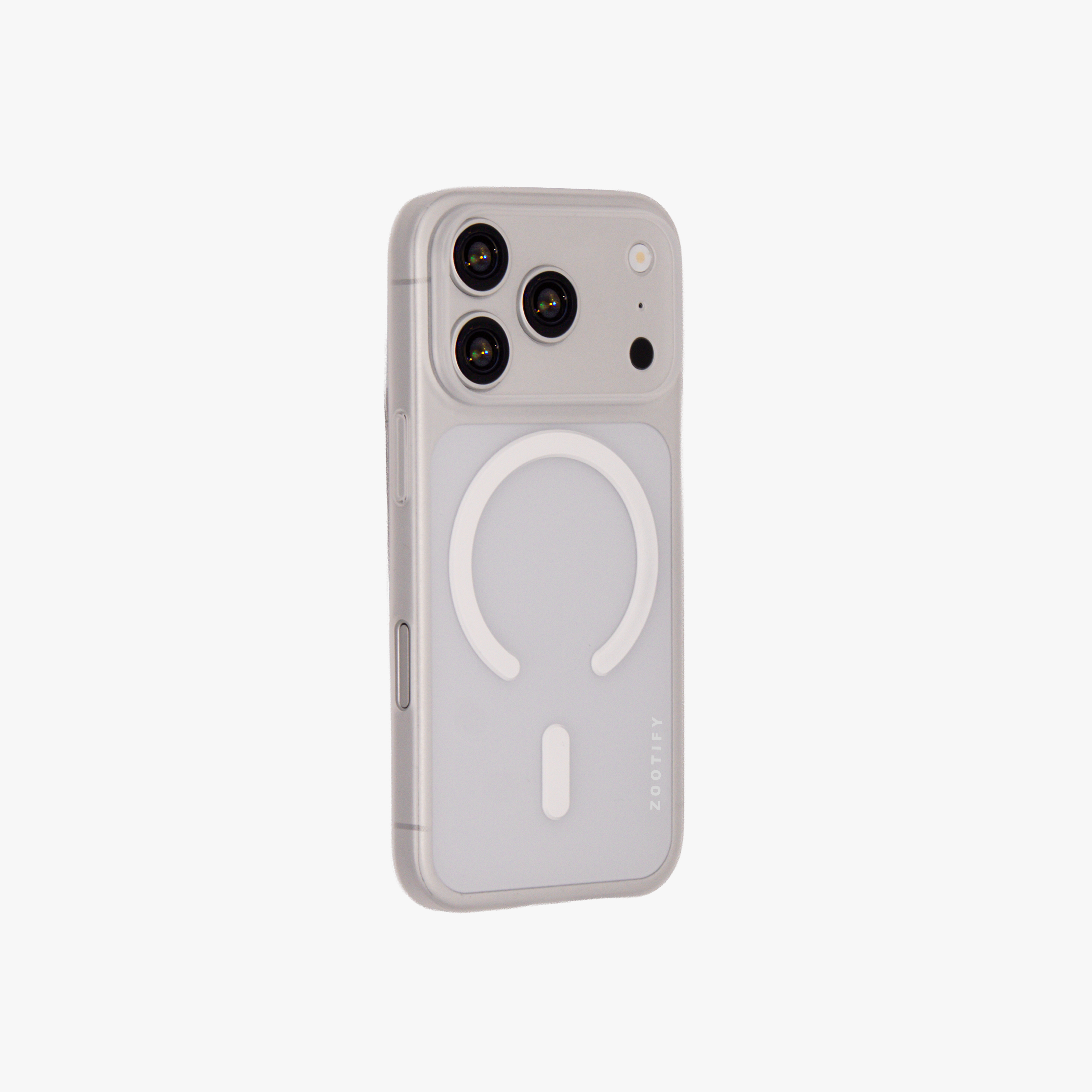 Textura – White PaperFeel MagSafe Case Cover for iPhone 17 pro