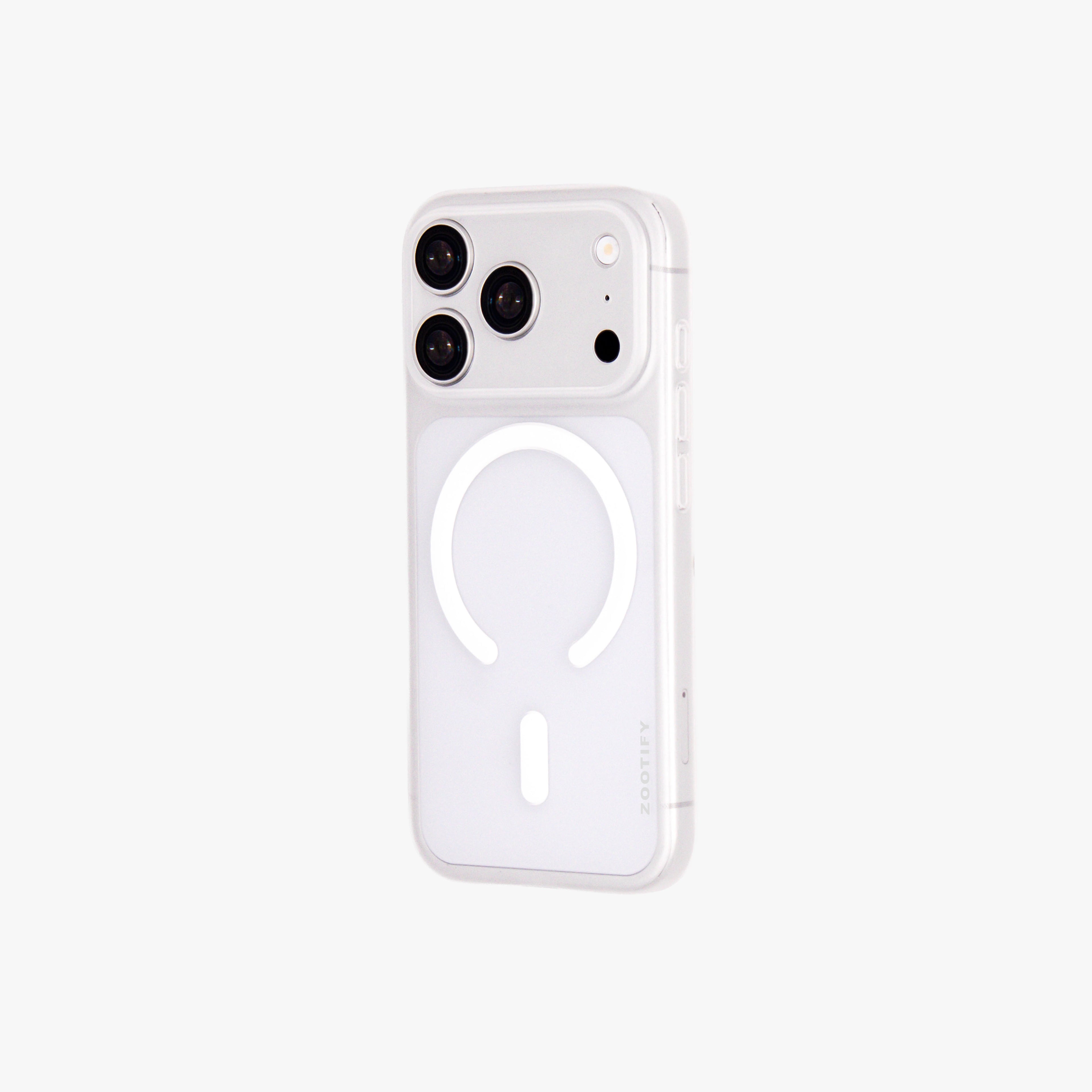 Textura – White PaperFeel MagSafe Case Cover for iPhone 17 pro