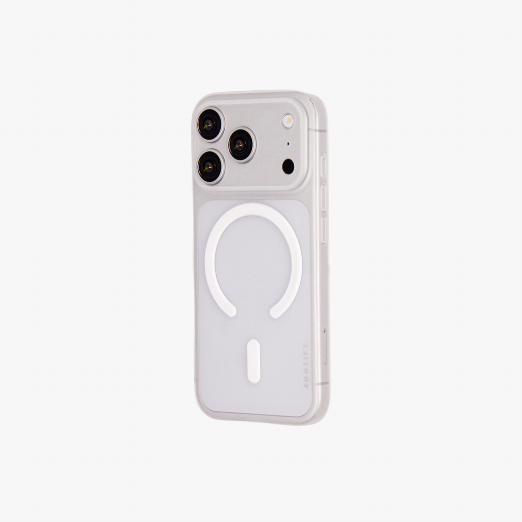 Textura – White PaperFeel MagSafe Case Cover for iPhone 17 pro