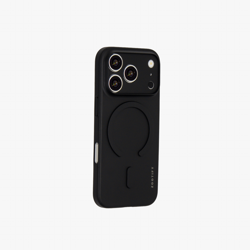 Textura – Black PaperFeel MagSafe Case Cover for iPhone 17 pro