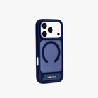 Frostand – Blue Frosted MagSafe Case Cover with Kickstand for iPhone 17 pro