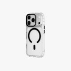 Ironclad – Transparent Black MagSafe Case Cover for iPhone 17 pro