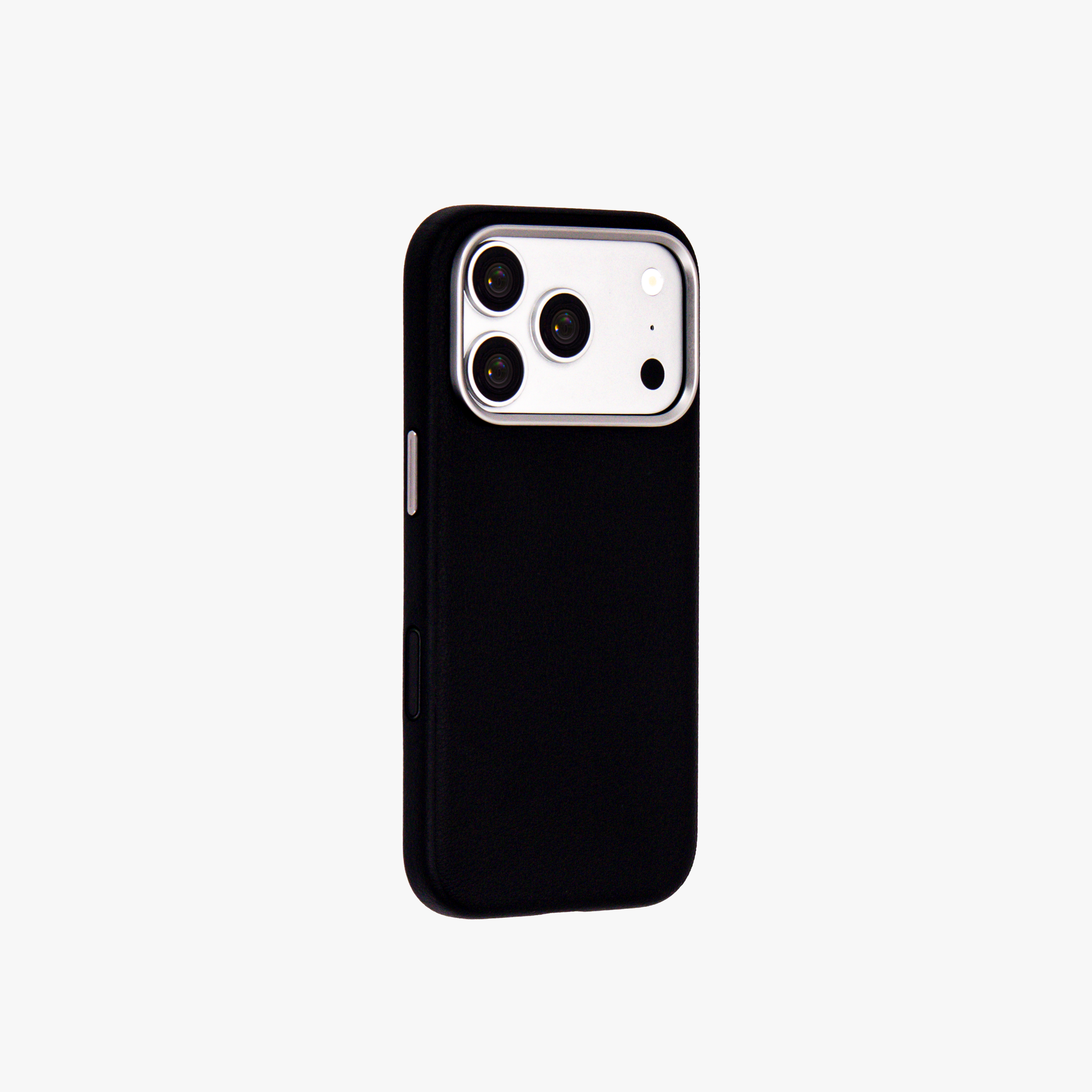 Primo – Black Leather Premium MagSafe Case Cover for iPhone 17 pro
