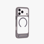 Frostand – Grey Frosted MagSafe Case Cover with Kickstand for iPhone 17 Pro Max