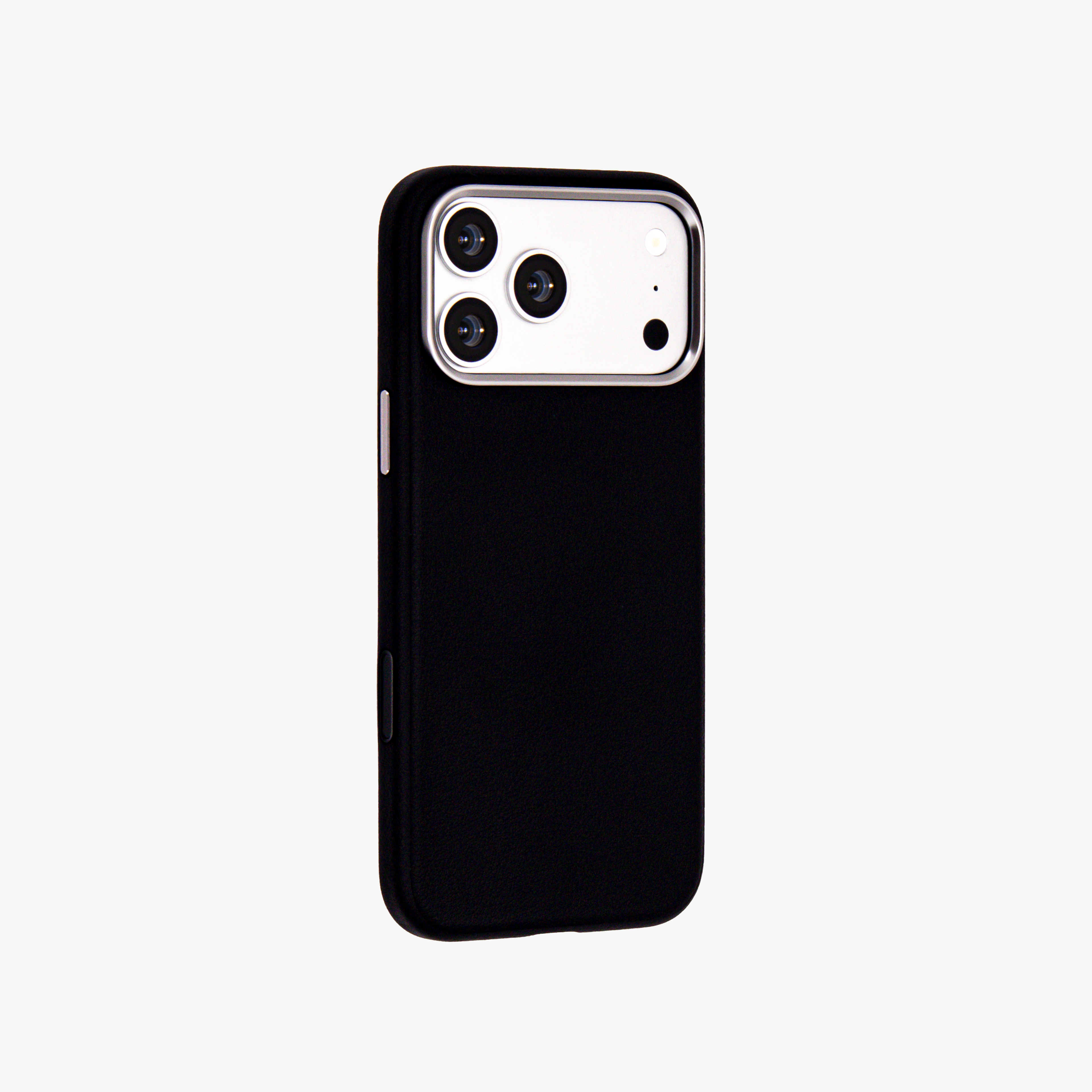 Primo – Black Leather Premium MagSafe Case Cover for iPhone 17 Pro Max