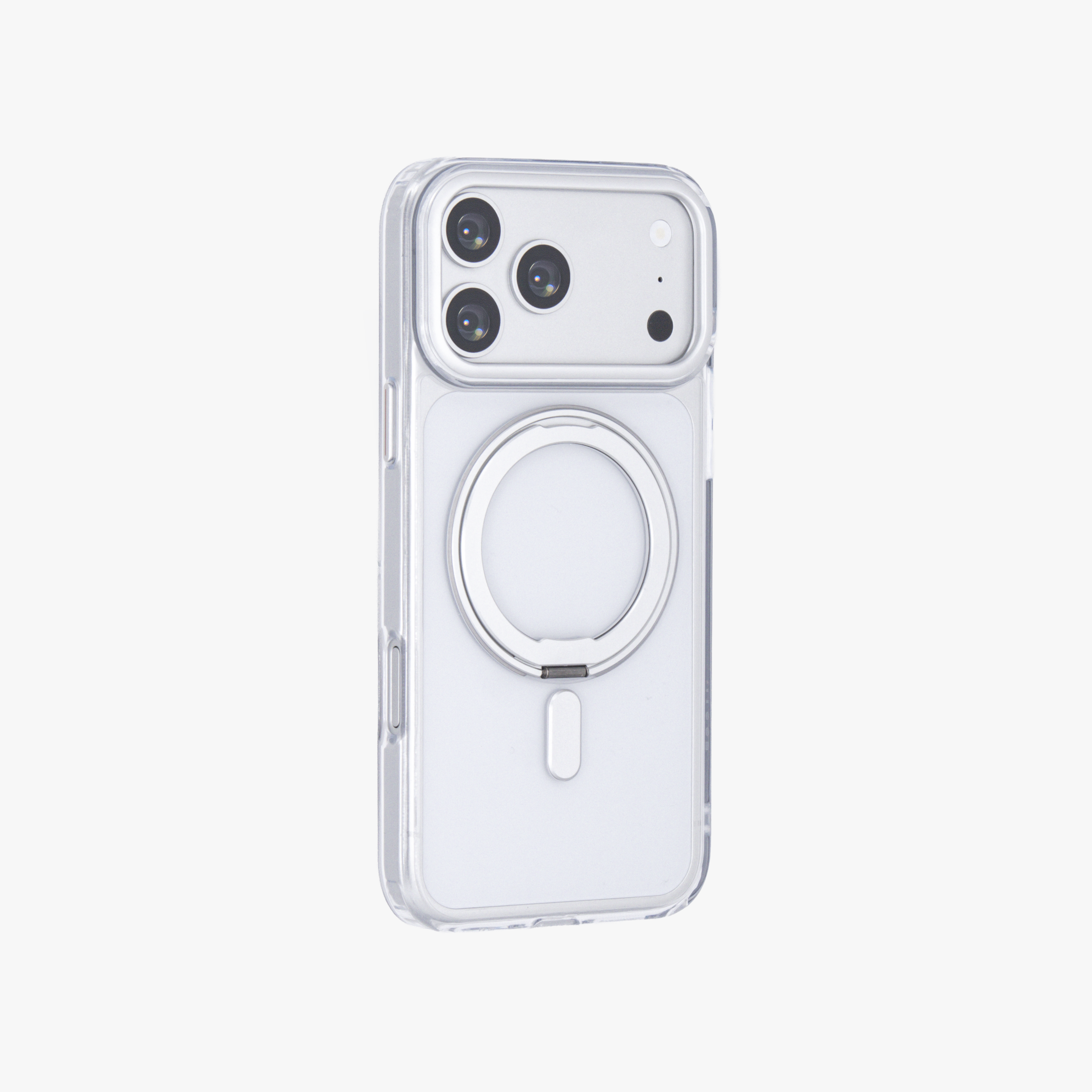 Orbit Grip – Clear transparent O-Stand MagSafe case cover for iPhone 17 Pro Max