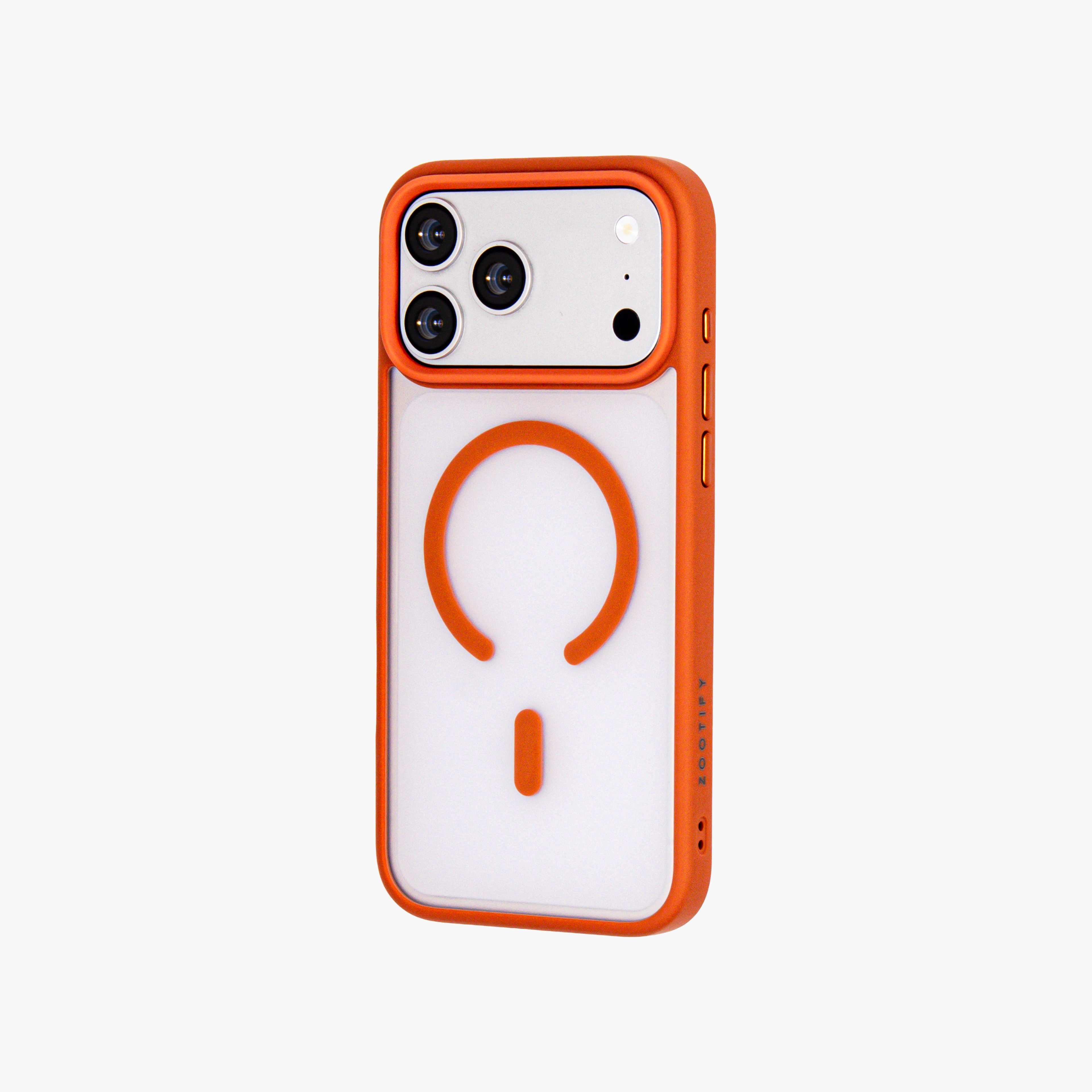 Haze  – Orange Frosted Premium MagSafe Case Cover for iPhone 17 Pro Max