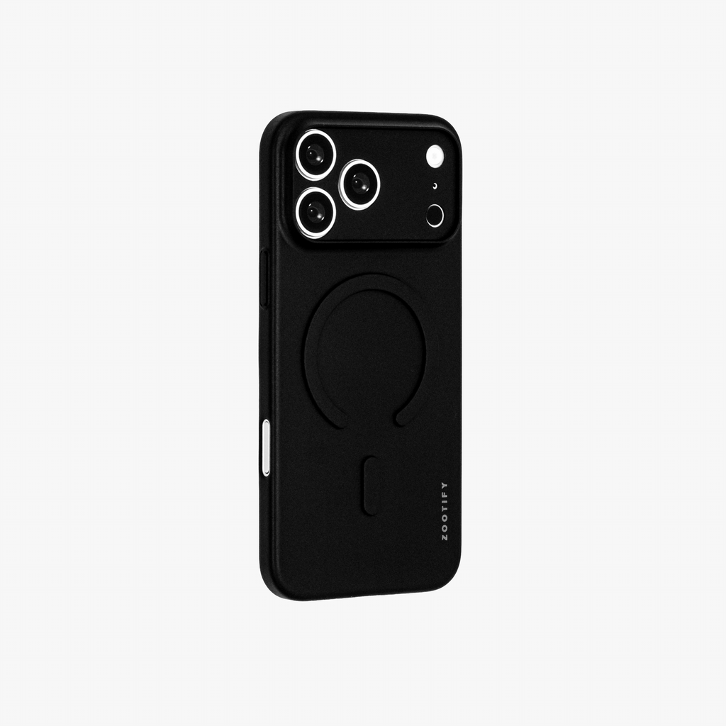 Textura – Black PaperFeel MagSafe Case Cover for iPhone 17 Pro Max