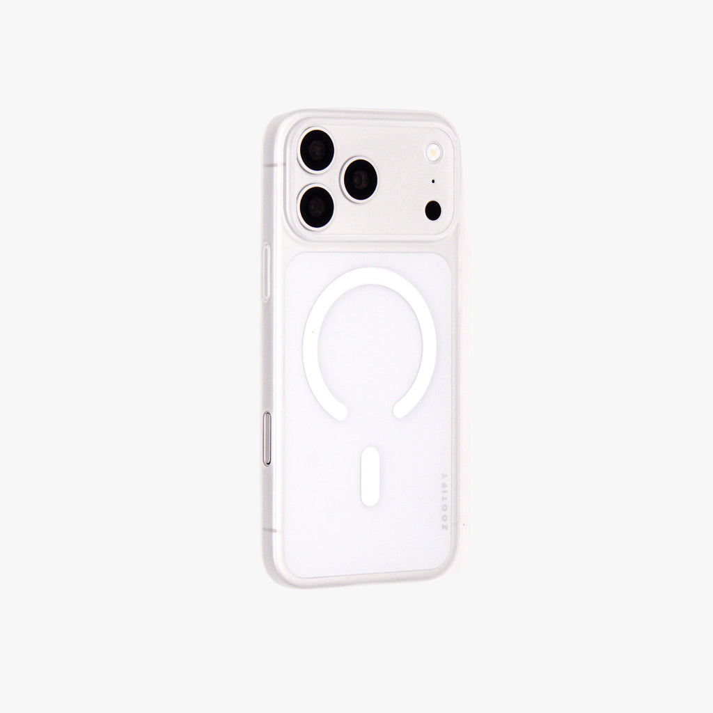 Textura – White PaperFeel MagSafe Case Cover for iPhone 17 Pro Max