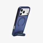 Frostand – Blue Frosted MagSafe Case Cover with Kickstand for iPhone 17 Pro Max