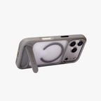 Frostand – Grey Frosted MagSafe Case Cover with Kickstand for iPhone 17 pro