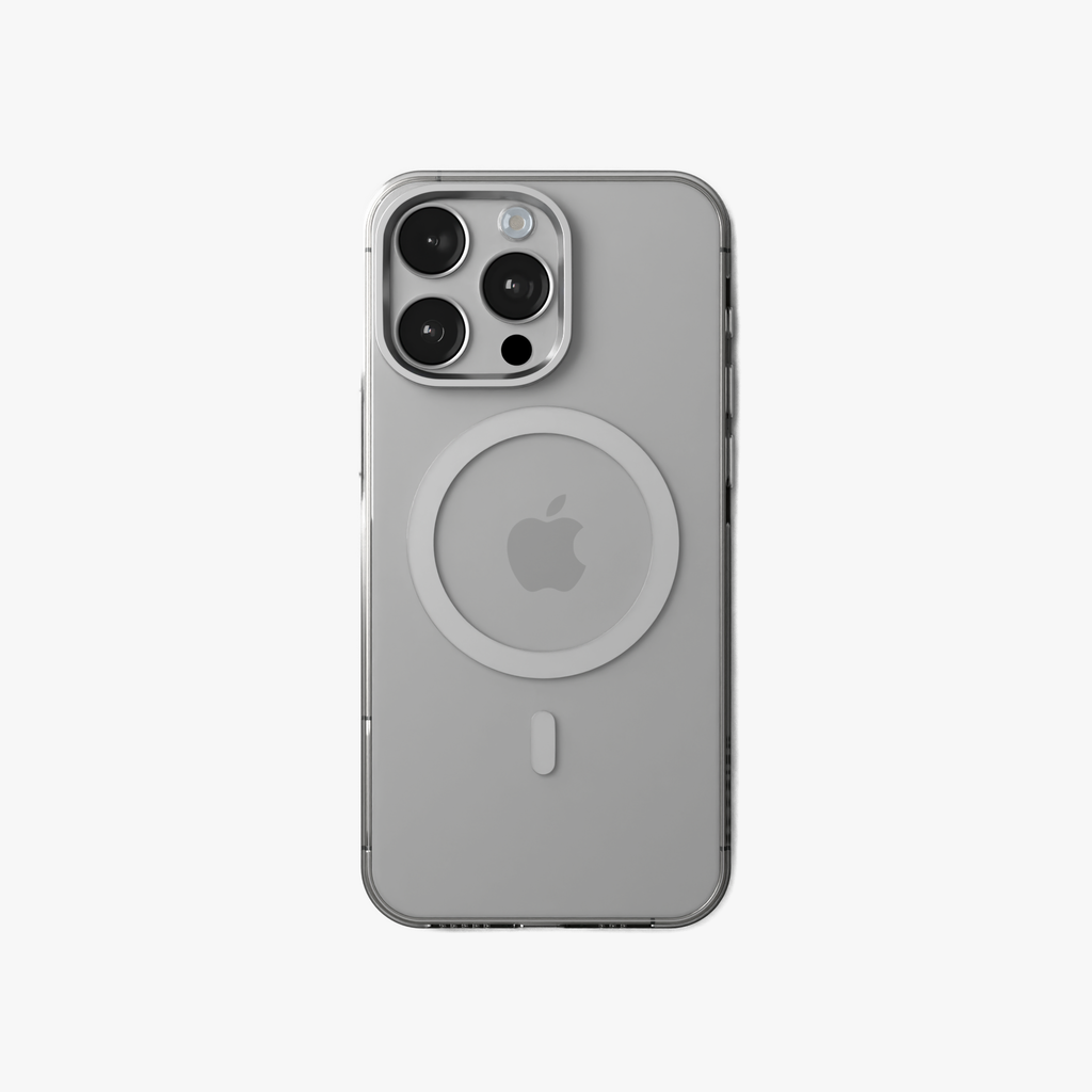 Ironclad Aura  –  Clear Magsafe Transparent Shield Case for iPhone 15 pro