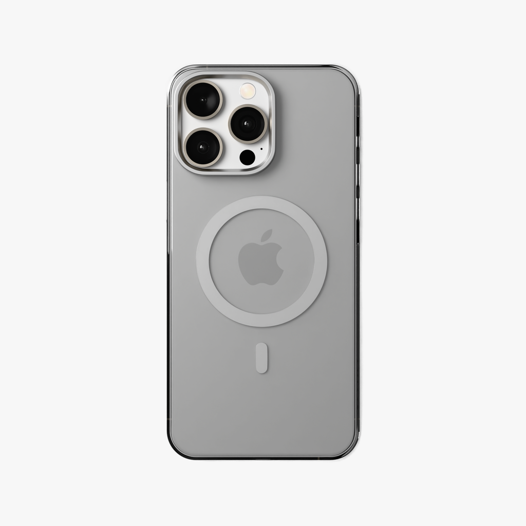 Ironclad Aura – Clear MagSafe Transparent Shield Case for iPhone 15 pro max