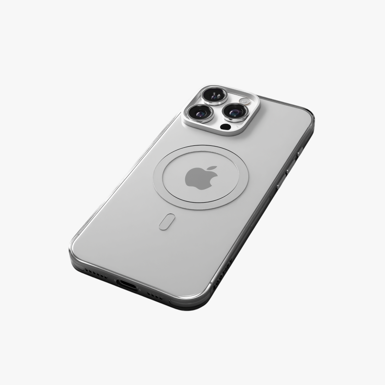 Ironclad Aura – Clear MagSafe Transparent Shield Case for iPhone 16 pro max